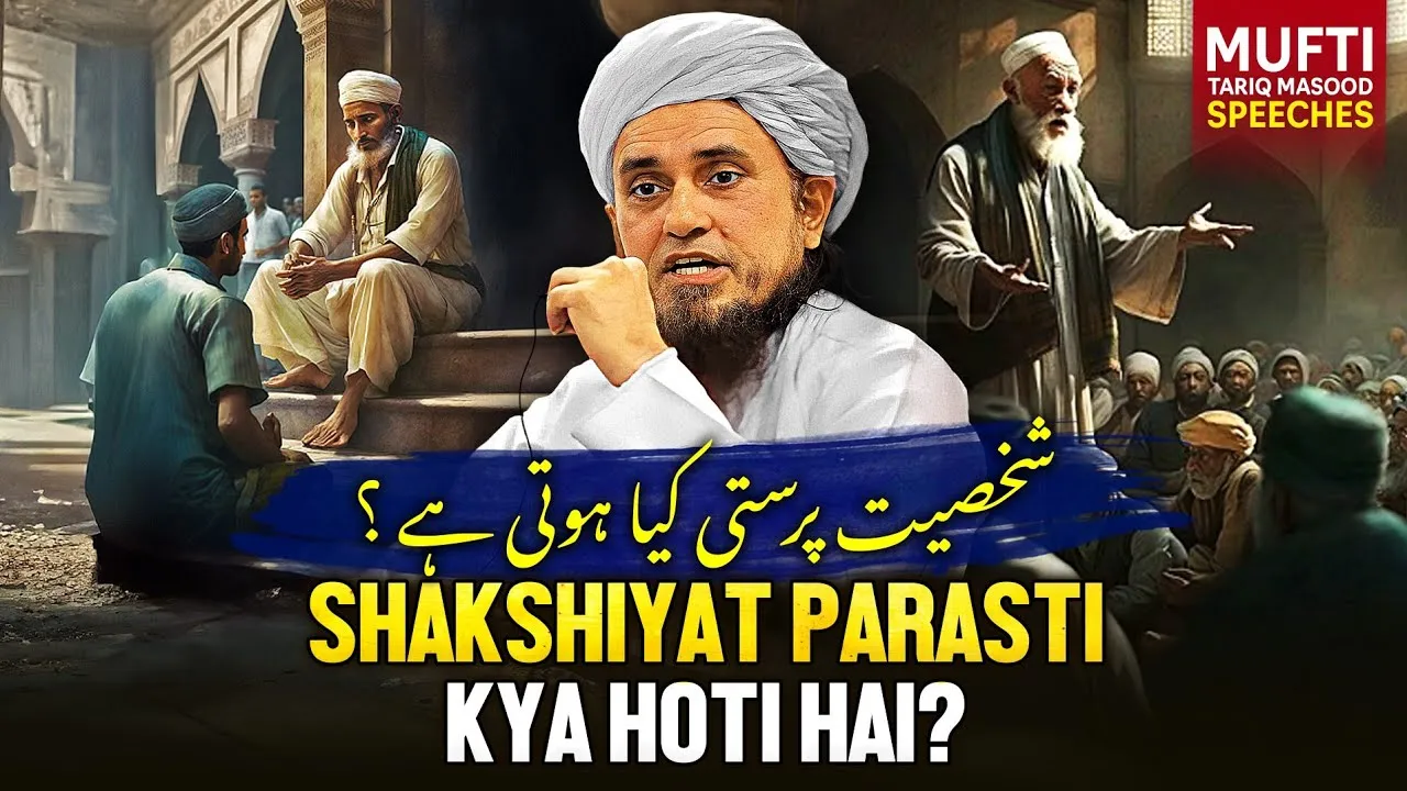 Shaksiyat Parasti Kya Hoti Hai  | Mufti Tariq Masood Speeches
